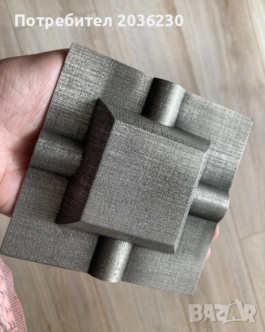 Посребрен пепелник, снимка 3 - Други ценни предмети - 54088144