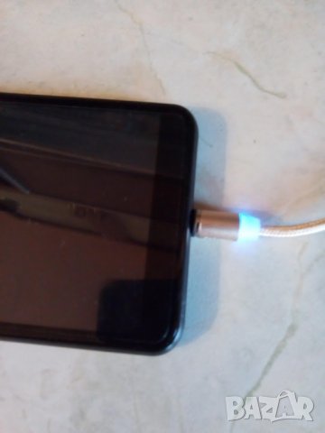 Магнитен Кабел- mini USB, I-phone и type С, снимка 2 - USB кабели - 29735432