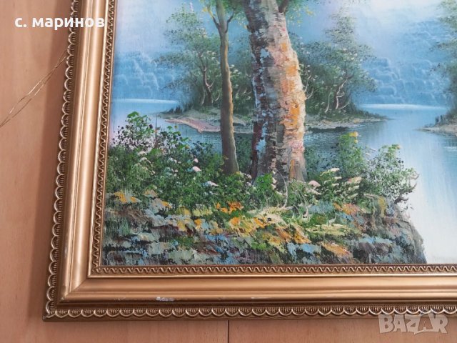 Прекрасна картина масло на платно , снимка 2 - Картини - 50492045