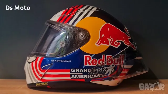 HJC RPHA 1 Red Bull Austin FIM