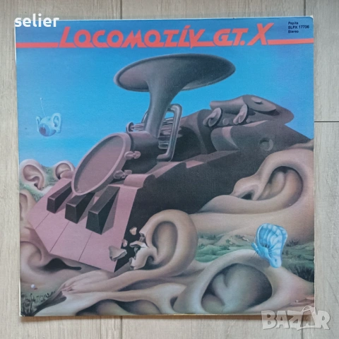 Locomotiv GT. ‎– X Издание 🇭🇺 HUNGARY 1982г Стил:ROCK Състояние на винила:едната страна е NEAR MIN