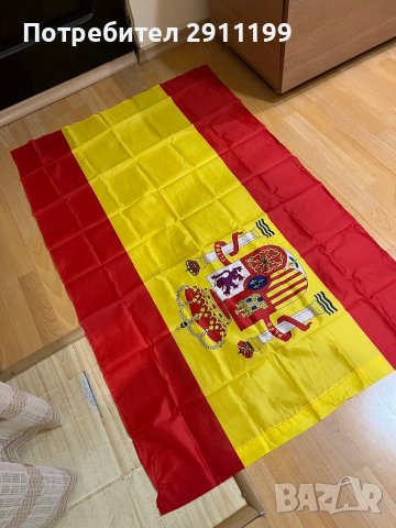 Испанско знаме, снимка 1 - Фен артикули - 42908311