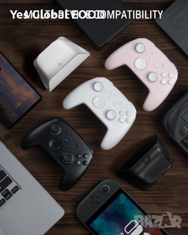 PALPOW безжичен гейминг контролер RGB за Switch 2/OLED/Lite, снимка 8 - Друга електроника - 52935750