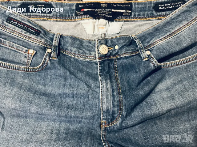 Нови мъжки дънки TEODOR (С етикет) - Slim Fit, размер W36 (36/34), снимка 4 - Дънки - 55898866