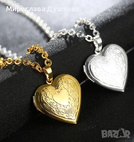 дамски медальон, снимка 17 - Колиета, медальони, синджири - 52851170