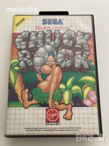 Chuck Rock - Sega Master System, снимка 1 - Други игри и конзоли - 37867284
