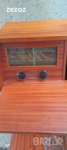 Бар с радио винтидж-DUX, снимка 5 - Шкафове - 53110999