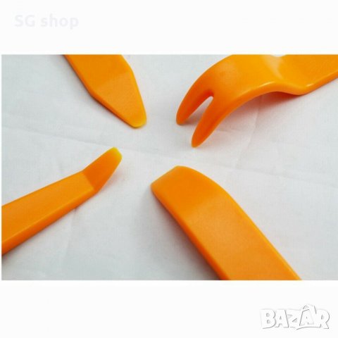 Комплект PVC инструменти за демонтаж на интериорни елементи, снимка 2 - Аксесоари и консумативи - 33722542