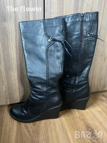 Дамски ботуши - ЕСТЕСТВЕНА КОЖА, снимка 2 - Дамски ботуши - 48205645