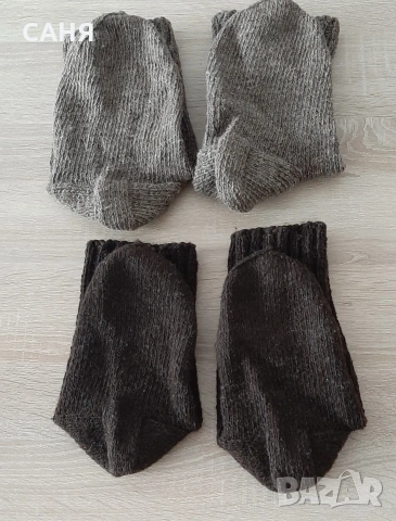 Вълнени чорапи и терлици ,от домашна прежда