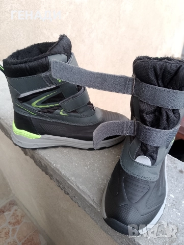 зимни детски ботуши за сняг, 33 номер, снимка 4 - Детски маратонки - 52684337