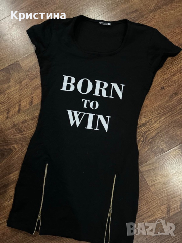 Лятна рокля с къс ръкав , снимка 1