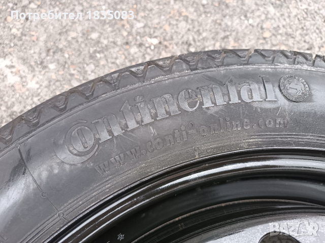 Резервна гума/патереца 16ка 5х120 Opel, снимка 5 - Гуми и джанти - 44757701