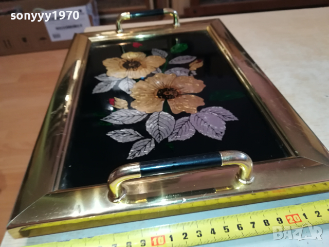 ПОДНОС ОТ ФРАНЦИЯ 2403241029LNWC, снимка 8 - Антикварни и старинни предмети - 44920642