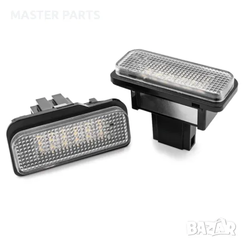 LED плафони заден регистрационен номер Mercedes W211 S211 S203 W219 R171 Tesla Model S , снимка 2 - Части - 47680121