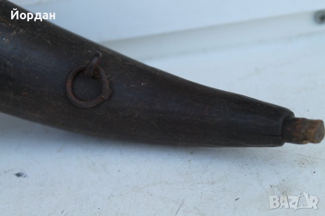 Барутница за кремъчно оръжие , снимка 5 - Антикварни и старинни предмети - 37244428