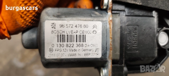 Стъклоповдигач предна лява врата 96 572 476 80 Peugeot 308, снимка 4 - Части - 53188527