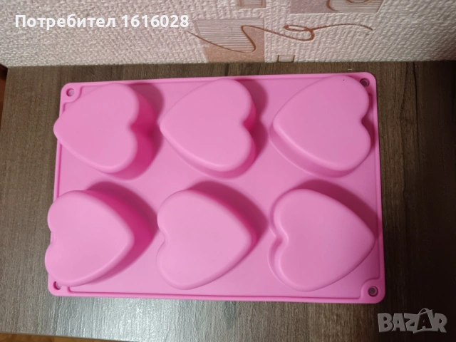 Силиконови молде с пеперуди,калинки и сърца., снимка 15 - Форми - 50717444