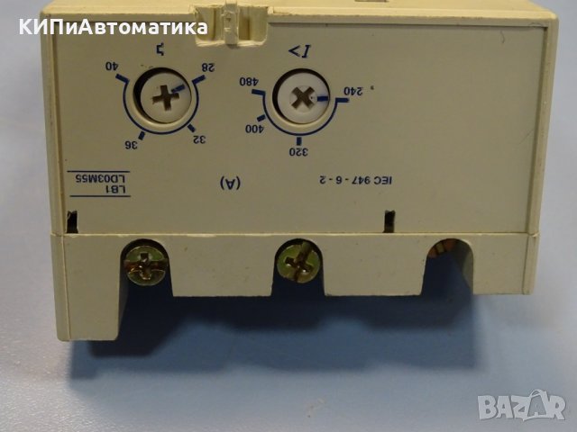 моторна защитаTelemecanique LB1 LD03M55 protection modul 40A, снимка 3 - Резервни части за машини - 37809823