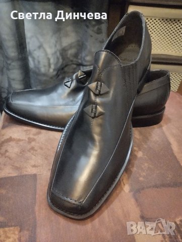 Мъжки обувки естествена кожа, снимка 1 - Официални обувки - 38704155