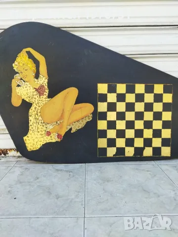 Стар Плот дъска за шах, снимка 2 - Шах и табла - 50150759