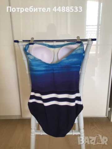 Дамски еднокомпонентен бански тип бандо, снимка 2 - Бански костюми - 50736900