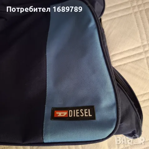 DIESEL голям пътнически сак, голяма спортна чанта, снимка 4 - Сакове - 50386069