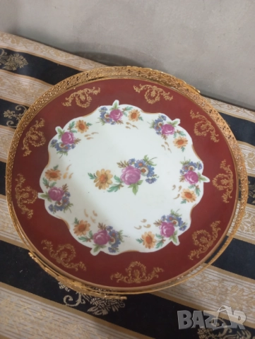 Порцеланово плато за сервиране,панер, снимка 3 - Антикварни и старинни предмети - 44207252