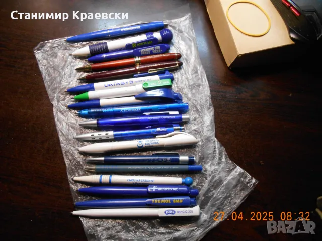 Pens - 25 years collection - 100 pieces, снимка 2 - Ученически пособия, канцеларски материали - 50102384
