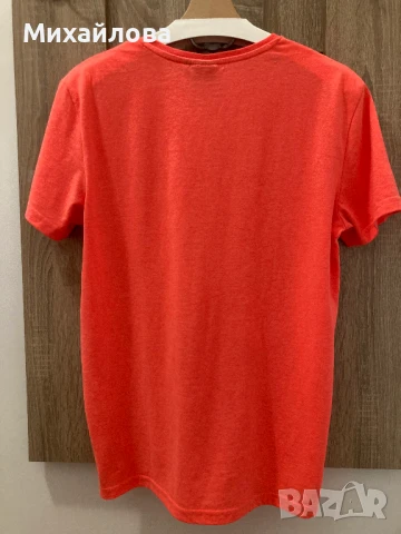Оранжева тениска на Maul, снимка 2 - Тениски - 50861360