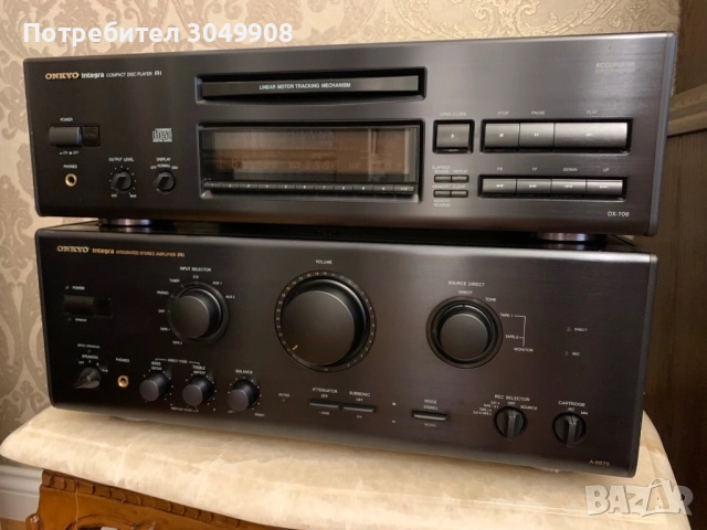 Onkyo 8870 + Onkyo dx 706, снимка 3 - Аудиосистеми - 51801669