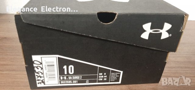 Мъжки маратонки Under Armour Ua Surge 2. 44 номер. НОВИ! , снимка 2 - Маратонки - 39162380