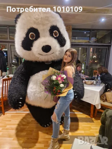 Гигантско Бяло изненада Мече, Мики ма( бяла мечка), Танцуваща Панда, огромен Заек и невероятния СтиЧ, снимка 9 - Детегледачки, детски центрове - 46273594