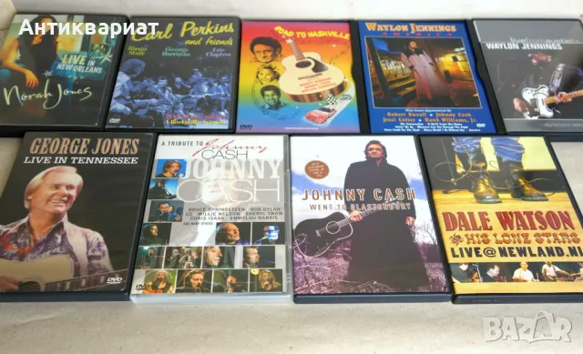 Оригинални музикални DVD-та с кънтри, блус, соул и рокендрол, снимка 7 - DVD дискове - 49336920