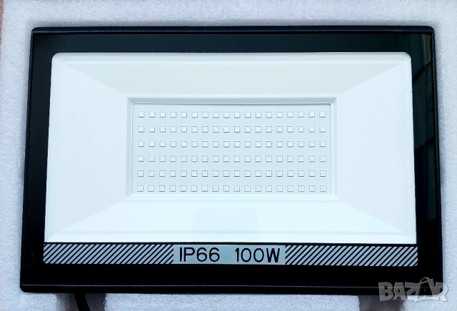 Прожектор UV LED 100W водоустойчив с 1,8 m кабел , снимка 5 - Лед осветление - 54149729