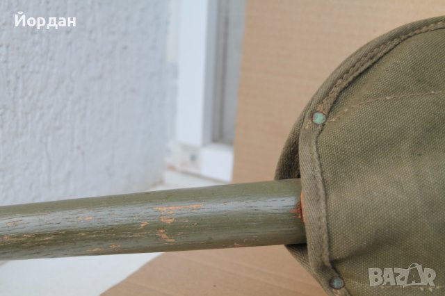 Сгъваема военна лопата, снимка 3 - Антикварни и старинни предмети - 44338444