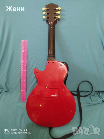 Детска играчка електрическа китара Simba, снимка 2 - Музикални играчки - 44693112