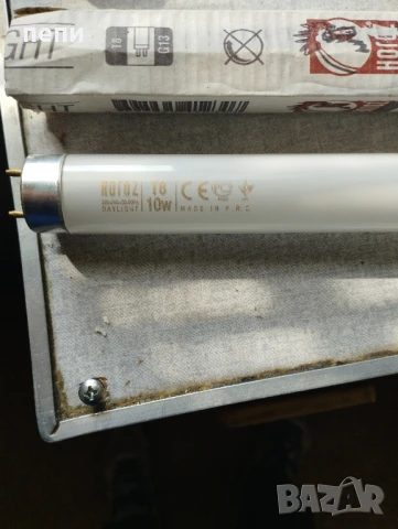 Луминисцентна лампа 10вата, снимка 3 - Соларни лампи - 48223236