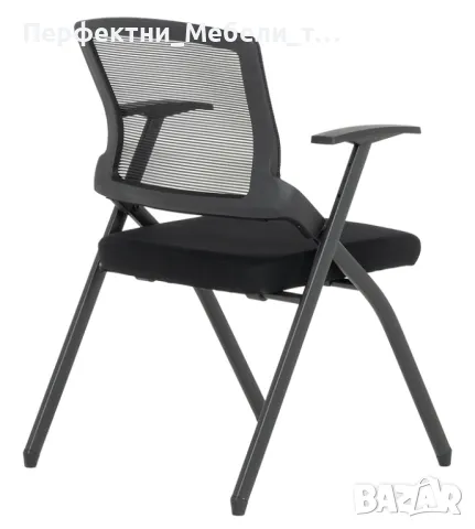 Сгъваем стол с подлакътници до 150кг-за зала,църква,училище,театър,сцена,чакалня,коридор, снимка 6 - Столове за офис - 48365109