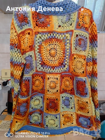 Ръчно изработена жилетка за лятото , снимка 3 - Жилетки - 54138140