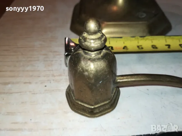 МЕД МЕСИНГ 2БР  ОТ ФРАНЦИЯ 1811241542, снимка 10 - Антикварни и старинни предмети - 48013283