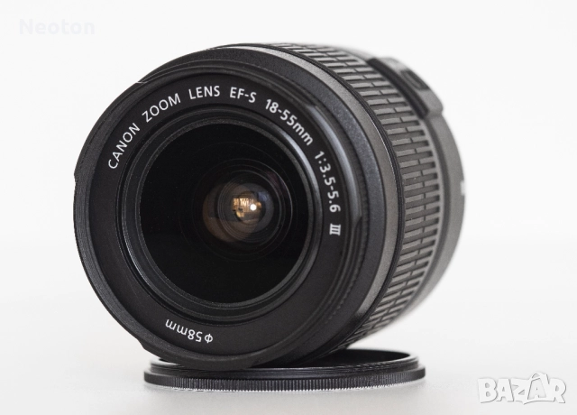 Продавам CANON EOS 1200D с обектив CANON EF-S 18-55/3.5-5.6 III, снимка 11 - Фотоапарати - 52815036
