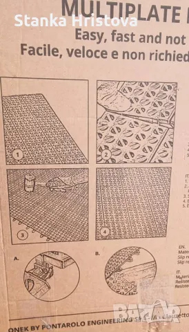 Подови декоративни платна Onek Multiplate., снимка 4 - Декорация за дома - 49607726