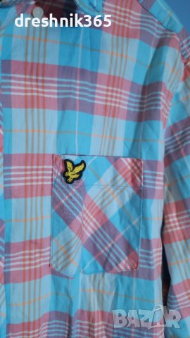 Lyle & Scott Риза/Мъжка М, снимка 2 - Ризи - 44459012