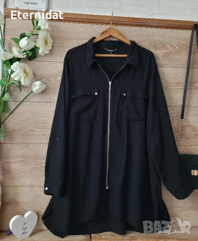 Черно олекотено тънко яке 2/3ХЛ , снимка 5 - Якета - 51677886