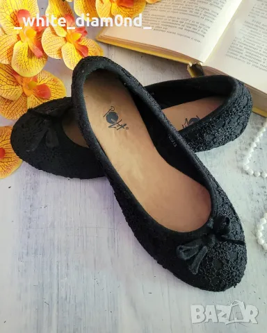 Детски брокатени розови кецове номер 34 + подарък пантофки , снимка 2 - Детски маратонки - 49227990