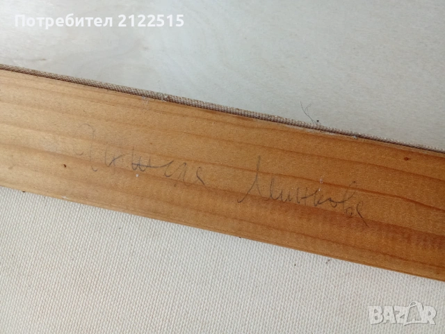 Авторска картина, снимка 4 - Антикварни и старинни предмети - 54066931