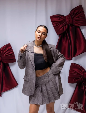 Комплект сако и пола🎁 , снимка 6 - Комплекти - 51173583