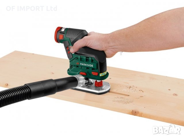 НОВО Акумулаторна Оберфреза PARKSIDE 12V 2Ah, снимка 5 - Други инструменти - 29462098