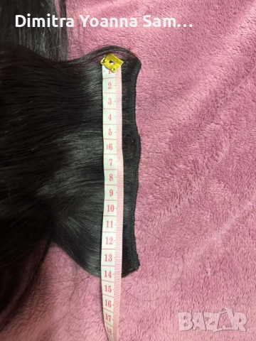 Екстеншъни естествена, тайландска коса, снимка 5 - Аксесоари за коса - 52672731